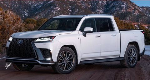 Lexus LX 600 độ bán tải sẽ như thế nào? - Ảnh 1.