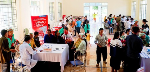 Dược Hậu Giang khám bệnh, phát thuốc tại Cao Bằng - Ảnh 3. Dược Hậu Giang khám bệnh, phát thuốc tại Cao Bằng - Ảnh 3.