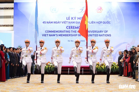 Tổng thư ký Liên Hiệp Quốc nói tiếng Việt, mượn Tiến quân ca bày tỏ hy vọng với Việt Nam - Ảnh 4. Tổng thư ký Liên Hiệp Quốc nói tiếng Việt, mượn Tiến quân ca bày tỏ hy vọng với Việt Nam - Ảnh 4.