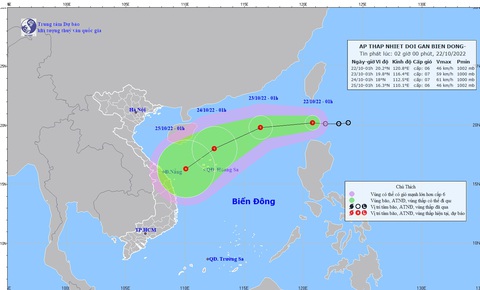 Áp thấp nhiệt đới khi vào Biển Đông ít có khả năng mạnh lên thành bão mạnh trên cấp 10 - Ảnh 1. Áp thấp nhiệt đới khi vào Biển Đông ít có khả năng mạnh lên thành bão mạnh trên cấp 10 - Ảnh 1.