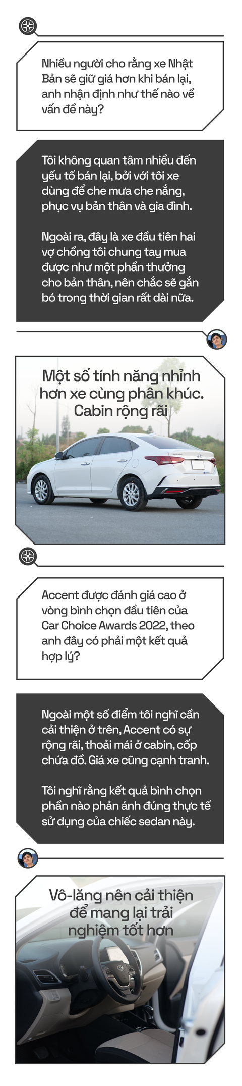 Chủ xe Hyundai Accent: ‘Mua vì giá rẻ nhất phân khúc - Ảnh 3. Chủ xe Hyundai Accent: ‘Mua vì giá rẻ nhất phân khúc - Ảnh 3.