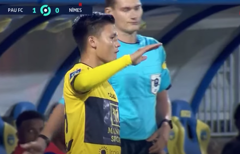 Quang Hải lại vào sân từ ghế dự bị trong chiến thắng của Pau FC - Ảnh 2. Quang Hải lại vào sân từ ghế dự bị trong chiến thắng của Pau FC - Ảnh 2.
