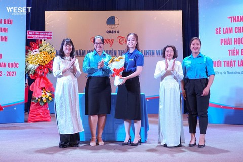 WESET ký kết hợp tác với Quận Đoàn - Hội Liên hiệp Thanh niên Quận 4 - Ảnh 2. WESET ký kết hợp tác với Quận Đoàn - Hội Liên hiệp Thanh niên Quận 4 - Ảnh 2.