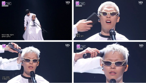 Lee Chan-hyuk chơi lớn, cạo đầu trên sân khấu, tặng fan món quà cực sốc - Ảnh 3. Lee Chan-hyuk chơi lớn, cạo đầu trên sân khấu, tặng fan món quà cực sốc - Ảnh 3.