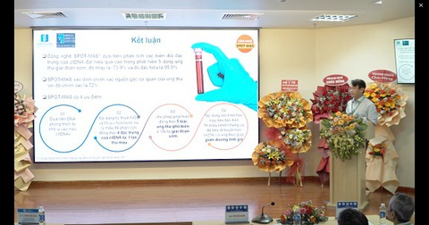 Công nghệ gene giúp phát hiện DNA tế bào ung thư trong máu - Ảnh 1. Công nghệ gene giúp phát hiện DNA tế bào ung thư trong máu - Ảnh 1.