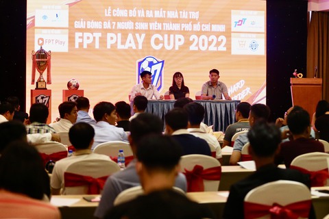 Lần đầu tiên tổ chức Giải bóng đá 7 người sinh viên TP.HCM 2022 - Ảnh 1. Lần đầu tiên tổ chức Giải bóng đá 7 người sinh viên TP.HCM 2022 - Ảnh 1.