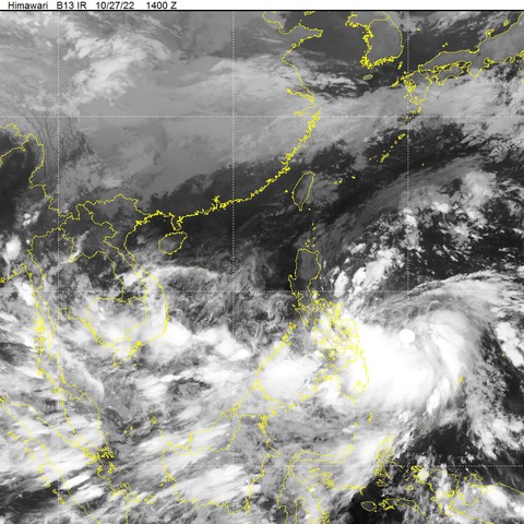 Áp thấp nhiệt đới phía đông Philippines mạnh lên thành bão Nalgae, hướng vào Biển Đông - Ảnh 1. Áp thấp nhiệt đới phía đông Philippines mạnh lên thành bão Nalgae, hướng vào Biển Đông - Ảnh 1.