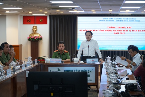 Công an TP.HCM thông tin về hoạt động diễn tập an ninh trật tự - Ảnh 1. Công an TP.HCM thông tin về hoạt động diễn tập an ninh trật tự - Ảnh 1.