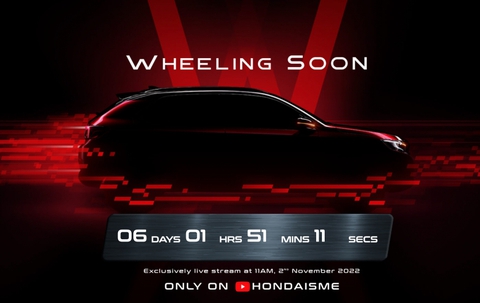 Honda WR-V ấn định ngày ra mắt ngay tuần sau, Toyota Raize thêm đối thủ nặng ký - Ảnh 1. Honda WR-V ấn định ngày ra mắt ngay tuần sau, Toyota Raize thêm đối thủ nặng ký - Ảnh 1.