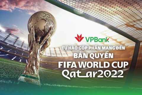 VPBank tài trợ 100 tỉ đồng cho VTV mua bản quyền World Cup 2022 - Ảnh 1. VPBank tài trợ 100 tỉ đồng cho VTV mua bản quyền World Cup 2022 - Ảnh 1.