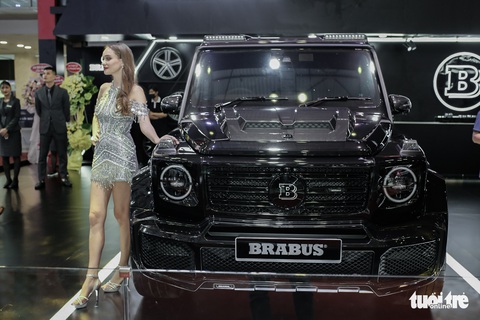 Brabus G400 - Xe tay lái nghịch duy nhất tại VMS 2022 - Ảnh 4. Brabus G400 - Xe tay lái nghịch duy nhất tại VMS 2022 - Ảnh 4.