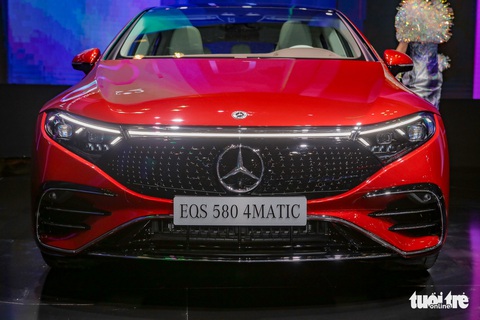 Ô tô điện Mercedes-Benz EQS 580 chào khách Việt với giá gần 6 tỉ đồng - Ảnh 5. Ô tô điện Mercedes-Benz EQS 580 chào khách Việt với giá gần 6 tỉ đồng - Ảnh 5.