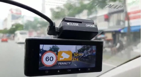 Camera hành trình SpeedMap M1 ra mắt với công nghệ mới - Ảnh 2. Camera hành trình SpeedMap M1 ra mắt với công nghệ mới - Ảnh 2.