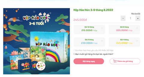 Hộp Háo Hức - Startup giáo dục rèn luyện thói quen đọc sách cho trẻ - Ảnh 4. Hộp Háo Hức - Startup giáo dục rèn luyện thói quen đọc sách cho trẻ - Ảnh 4.
