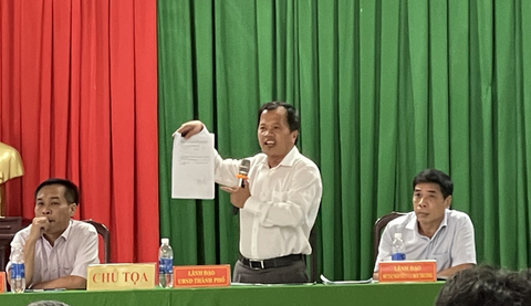 Hỏi ý kiến dân để hủy bỏ dự án treo 12 năm - Ảnh 1. Hỏi ý kiến dân để hủy bỏ dự án treo 12 năm - Ảnh 1.