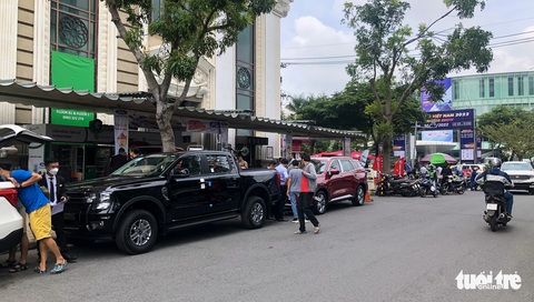 Ngày hội bán xe tại triển lãm ô tô 2022: Doanh số vài ngày bằng cả tháng - Ảnh 6. Ngày hội bán xe tại triển lãm ô tô 2022: Doanh số vài ngày bằng cả tháng - Ảnh 6.