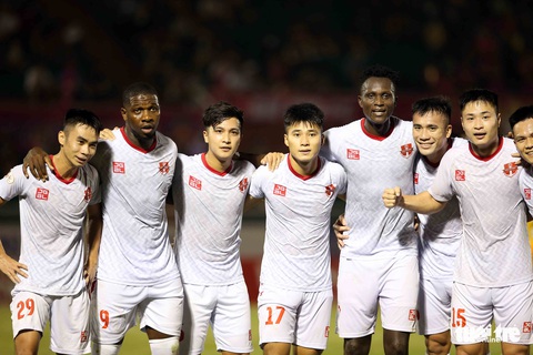 Hải Phòng vượt Hà Nội, tạm dẫn đầu cuộc đua vô địch V-League 2022 - Ảnh 1. Hải Phòng vượt Hà Nội, tạm dẫn đầu cuộc đua vô địch V-League 2022 - Ảnh 1.