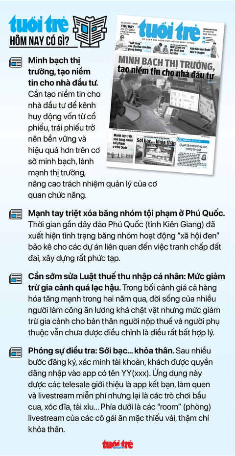 Tin sáng 29-10: Việt Nam có tỉ lệ thất nghiệp thấp; Giá rau Đà Lạt vẫn cao, trừ cà chua - Ảnh 8. Tin sáng 29-10: Việt Nam có tỉ lệ thất nghiệp thấp; Giá rau Đà Lạt vẫn cao, trừ cà chua - Ảnh 8.