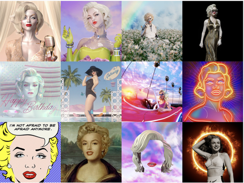Marilyn Monroe sống dậy khiến nhiều người đổ xô mua quần áo ảo chỉ để... khoe chơi - Ảnh 1. Marilyn Monroe sống dậy khiến nhiều người đổ xô mua quần áo ảo chỉ để... khoe chơi - Ảnh 1.
