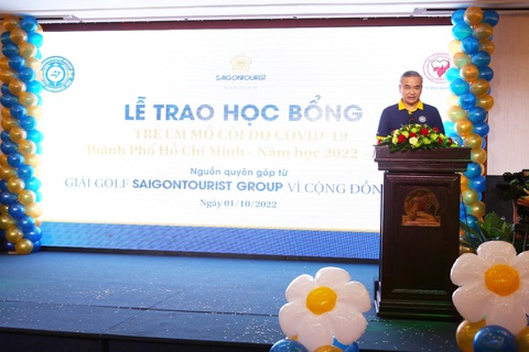 Chương trình ‘Saigontourist Group vì cộng đồng’ trao tặng học bổng 1 tỉ đồng - Ảnh 2. Chương trình ‘Saigontourist Group vì cộng đồng’ trao tặng học bổng 1 tỉ đồng - Ảnh 2.