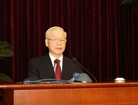 Toàn văn phát biểu của Tổng bí thư Nguyễn Phú Trọng khai mạc Hội nghị Trung ương 6 khóa XIII - Ảnh 1. Toàn văn phát biểu của Tổng bí thư Nguyễn Phú Trọng khai mạc Hội nghị Trung ương 6 khóa XIII - Ảnh 1.