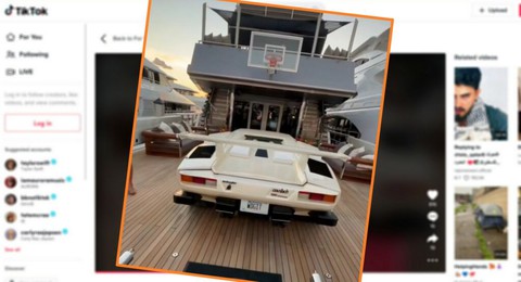 Mang siêu xe Lamborghini cổ lên du thuyền: Thú chơi của giới thượng lưu - Ảnh 1. Mang siêu xe Lamborghini cổ lên du thuyền: Thú chơi của giới thượng lưu - Ảnh 1.