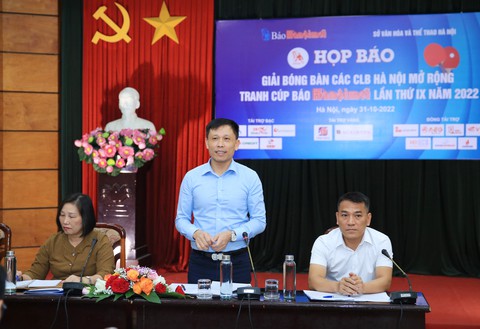 300 tay vợt dự Giải bóng bàn các CLB Hà Nội mở rộng 2022 - Ảnh 1. 300 tay vợt dự Giải bóng bàn các CLB Hà Nội mở rộng 2022 - Ảnh 1.