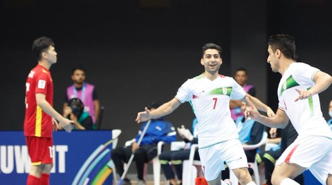 Futsal Việt Nam chia tay Giải vô địch châu Á sau trận thua 1-8 trước Iran - Ảnh 2. Futsal Việt Nam chia tay Giải vô địch châu Á sau trận thua 1-8 trước Iran - Ảnh 2.
