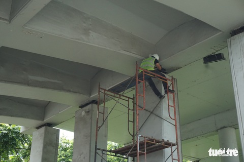 Chủ tịch UBND TP.HCM chỉ đạo sớm khắc phục sự cố cầu vượt Nguyễn Hữu Cảnh - Ảnh 1. Chủ tịch UBND TP.HCM chỉ đạo sớm khắc phục sự cố cầu vượt Nguyễn Hữu Cảnh - Ảnh 1.