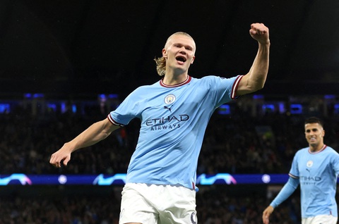 Haaland lập cú đúp ở trận thắng của Man City, Mbappe im tiếng khi PSG hòa Benfica - Ảnh 1. Haaland lập cú đúp ở trận thắng của Man City, Mbappe im tiếng khi PSG hòa Benfica - Ảnh 1.
