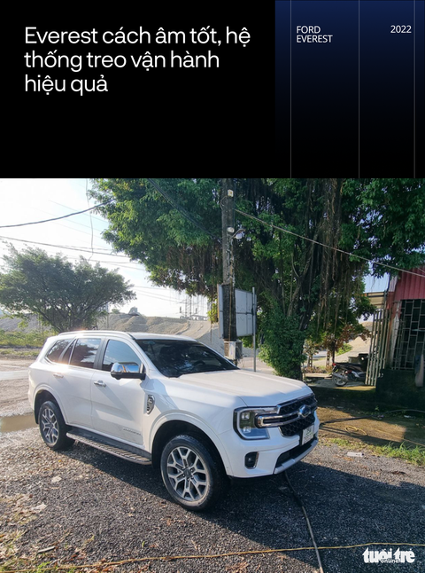 Chủ xe Ford Everest 2022: Thiết kế đẹp, vận hành tốt, chỉ còn vài điểm chưa ưng - Ảnh 3. Chủ xe Ford Everest 2022: Thiết kế đẹp, vận hành tốt, chỉ còn vài điểm chưa ưng - Ảnh 3.