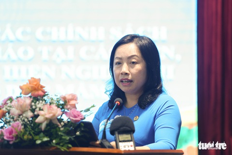 Đề xuất con công nhân và giáo viên mầm non ngoài KCN cũng được hỗ trợ hằng tháng - Ảnh 2. Đề xuất con công nhân và giáo viên mầm non ngoài KCN cũng được hỗ trợ hằng tháng - Ảnh 2.