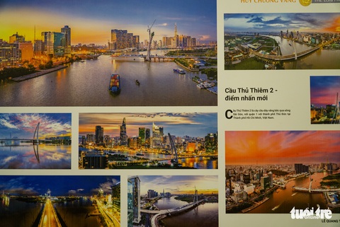 Ảnh cầu Thủ Thiêm 2 giành huy chương vàng Ảnh nghệ thuật Việt Nam năm 2022 - Ảnh 2. Ảnh cầu Thủ Thiêm 2 giành huy chương vàng Ảnh nghệ thuật Việt Nam năm 2022 - Ảnh 2.
