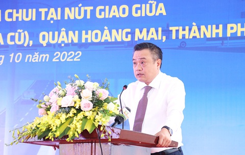 Hà Nội tiếp tục khởi công hầm chui hơn 770 tỉ đồng - Ảnh 2. Hà Nội tiếp tục khởi công hầm chui hơn 770 tỉ đồng - Ảnh 2.