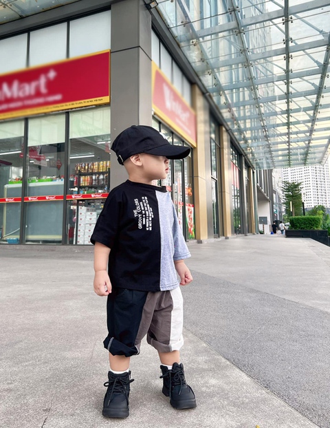 Con trai Quế Vân ăn diện sành điệu, ngầu như Fashionista nhí - Ảnh 10. Con trai Quế Vân ăn diện sành điệu, ngầu như Fashionista nhí - Ảnh 10.