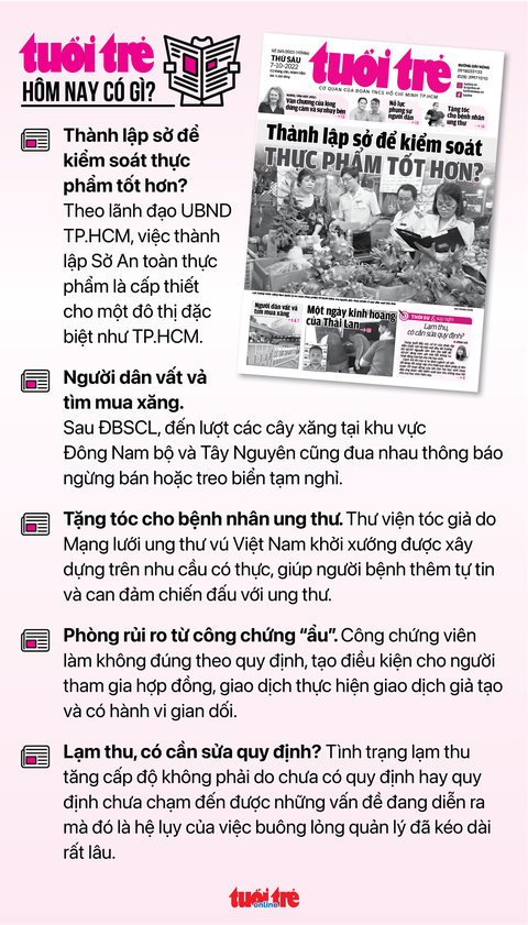 Tin sáng 7-10: Trạm thu phí BOT Cai Lậy chính thức thu phí trở lại; Sẽ kiểm toán nhiều dự án lớn - Ảnh 3. Tin sáng 7-10: Trạm thu phí BOT Cai Lậy chính thức thu phí trở lại; Sẽ kiểm toán nhiều dự án lớn - Ảnh 3.