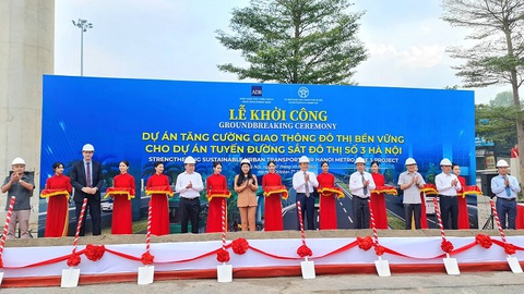 Hà Nội khởi công dự án 55 triệu USD giúp hành khách tiếp cận metro Nhổn - ga Hà Nội - Ảnh 1. Hà Nội khởi công dự án 55 triệu USD giúp hành khách tiếp cận metro Nhổn - ga Hà Nội - Ảnh 1.