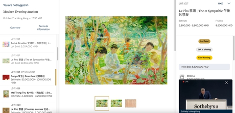Tranh của họa sĩ Lê Phổ đấu giá hơn 32 tỉ đồng - Ảnh 2. Tranh của họa sĩ Lê Phổ đấu giá hơn 32 tỉ đồng - Ảnh 2.