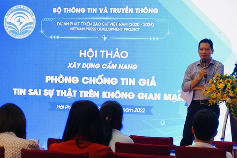 Sắp có cẩm nang để phòng chống tin giả trên mạng xã hội - Ảnh 1. Sắp có cẩm nang để phòng chống tin giả trên mạng xã hội - Ảnh 1.