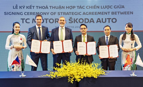 Hãng xe châu Âu Skoda bắt tay TC Motor, bán xe tại Việt Nam từ năm sau - Ảnh 1. Hãng xe châu Âu Skoda bắt tay TC Motor, bán xe tại Việt Nam từ năm sau - Ảnh 1.