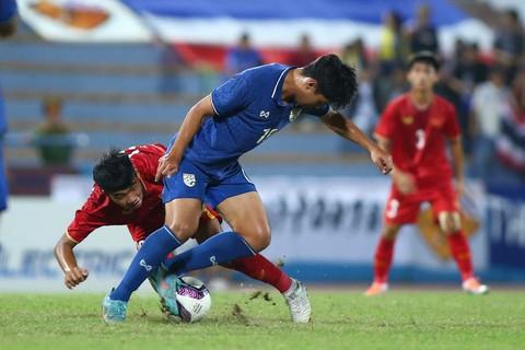 Thắng đậm Thái Lan, Việt Nam giành vé dự vòng chung kết Giải U17 châu Á 2023 - Ảnh 2. Thắng đậm Thái Lan, Việt Nam giành vé dự vòng chung kết Giải U17 châu Á 2023 - Ảnh 2.