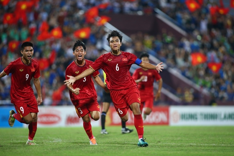 Thắng đậm Thái Lan, Việt Nam giành vé dự vòng chung kết Giải U17 châu Á 2023 - Ảnh 1. Thắng đậm Thái Lan, Việt Nam giành vé dự vòng chung kết Giải U17 châu Á 2023 - Ảnh 1.