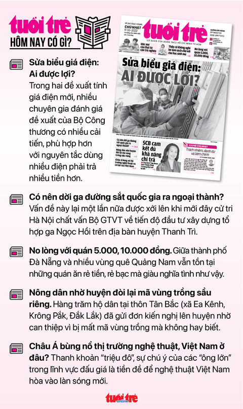 Tin sáng 9-10: 11 lĩnh vực thôi chức không lập ngay doanh nghiệp; Hôm nay gió mùa về, Hà Nội lạnh - Ảnh 4. Tin sáng 9-10: 11 lĩnh vực thôi chức không lập ngay doanh nghiệp; Hôm nay gió mùa về, Hà Nội lạnh - Ảnh 4.