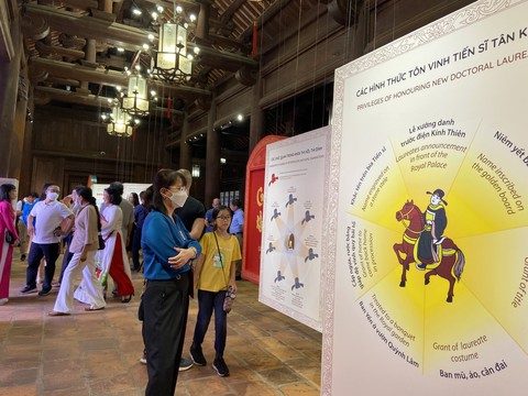 Nghe bia tiến sĩ sống dậy kể chuyện sử dụng người tài - Ảnh 1. Nghe bia tiến sĩ sống dậy kể chuyện sử dụng người tài - Ảnh 1.