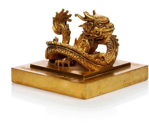 Ấn vàng ‘Hoàng đế chi bảo’: Việt Nam được thương lượng mua trực tiếp - Ảnh 1. Ấn vàng ‘Hoàng đế chi bảo’: Việt Nam được thương lượng mua trực tiếp - Ảnh 1.