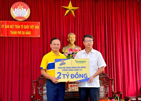 Bia Larue tiếp lửa lạc quan cho Đà Nẵng - Ảnh 1. Bia Larue tiếp lửa lạc quan cho Đà Nẵng - Ảnh 1.