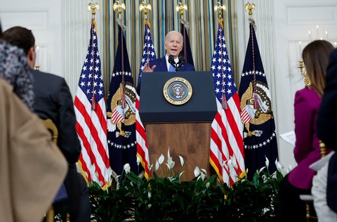 Tổng thống Biden tuyên bố dự định tái tranh cử tổng thống - Ảnh 1. Tổng thống Biden tuyên bố dự định tái tranh cử tổng thống - Ảnh 1.