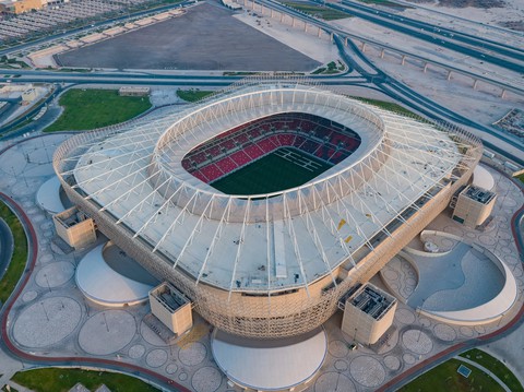Chiêm ngưỡng 8 sân vận động tuyệt đẹp phục vụ World Cup 2022 - Ảnh 5. Chiêm ngưỡng 8 sân vận động tuyệt đẹp phục vụ World Cup 2022 - Ảnh 5.