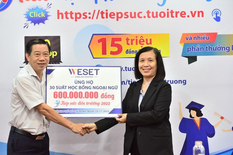 30 học bổng tiếng Anh cho tân sinh viên khó khăn - Ảnh 1. 30 học bổng tiếng Anh cho tân sinh viên khó khăn - Ảnh 1.