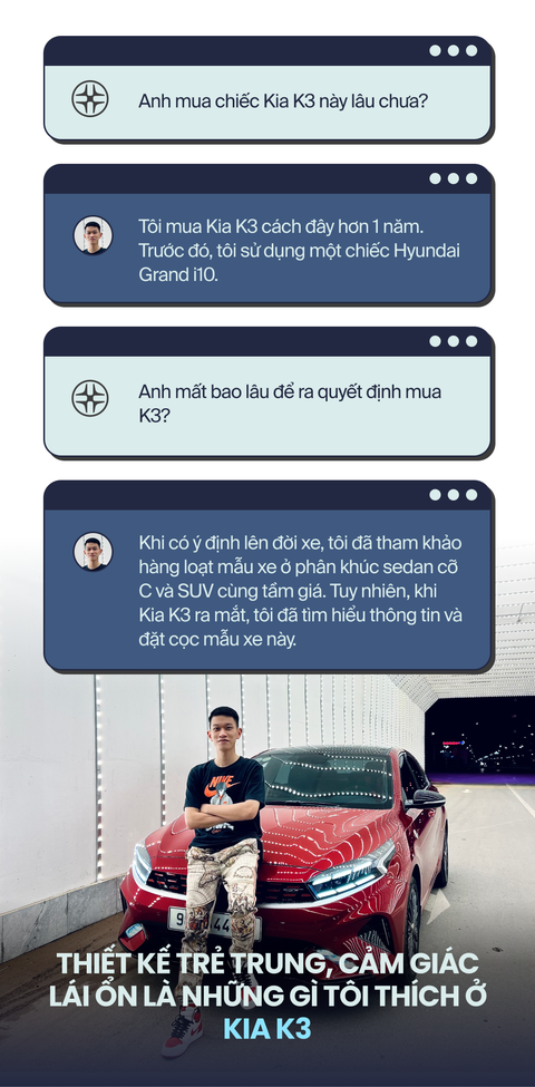 Chủ xe Kia K3: ‘Tính năng phù hợp với tầm giá, còn vài điểm chưa ưng ý - Ảnh 1. Chủ xe Kia K3: ‘Tính năng phù hợp với tầm giá, còn vài điểm chưa ưng ý - Ảnh 1.